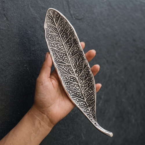 Металева підставка-човник «LEAF»